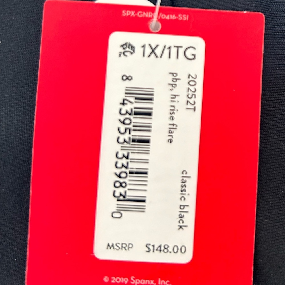 SPANX Black Boot Cut Pants - Picture 8 of 9